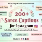 200+ Saree Captions in Bengali for Instagram